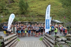 Før start, ny deltakarrekord 49 på startstreken.